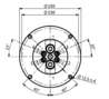 HBS Swivel joint 05 ways D100050800 HBS Swivel joint 05 ways D100050800