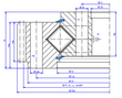 TGB Hydraulics E.30.D-R Slewing Ring