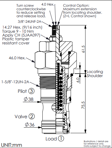 Winner Hydraulics CB-20WS-X-Y-Z